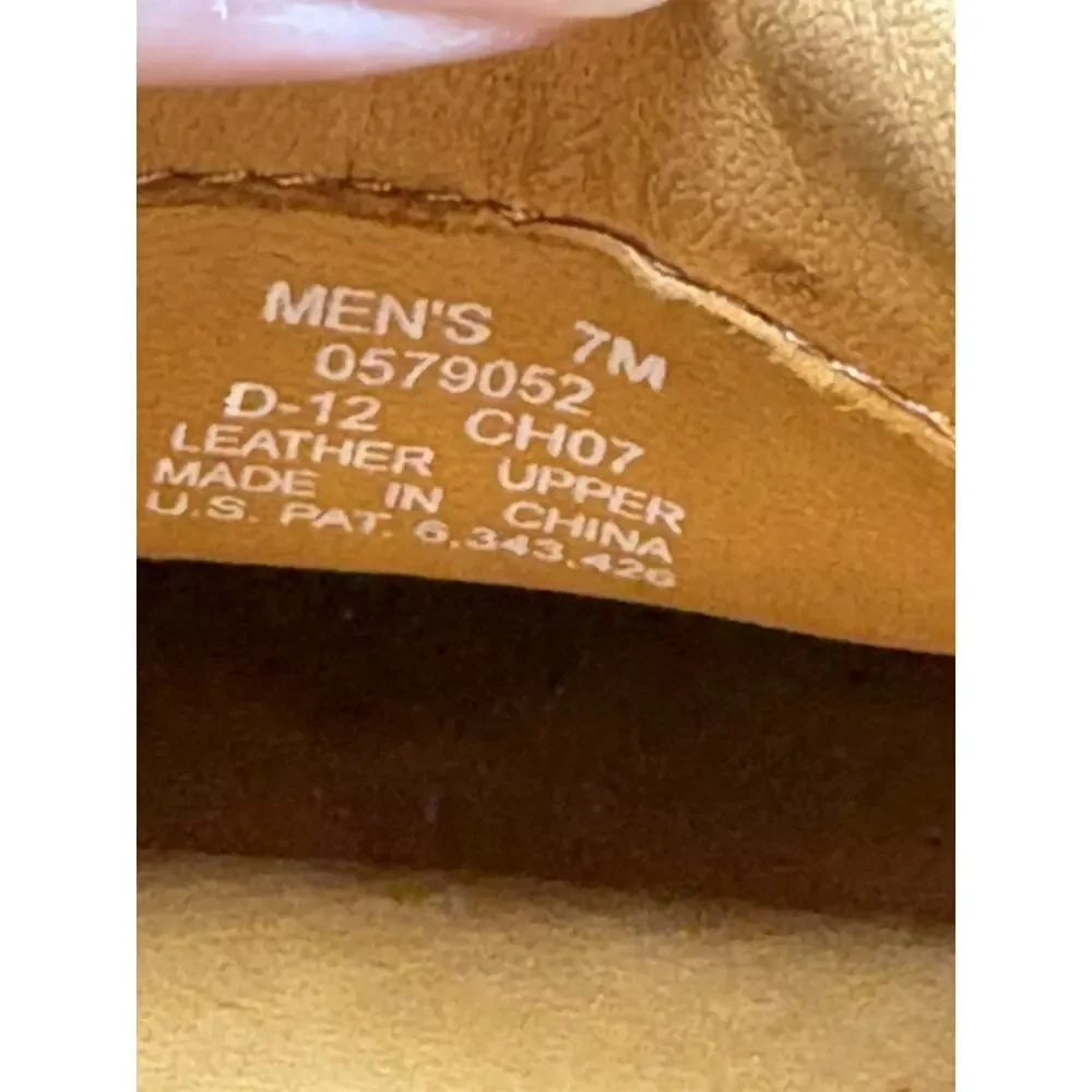 Sperry Gold Cup ASV 2-Eye Mens Size 7 Boat Shoes Amaretto Leather 0579052